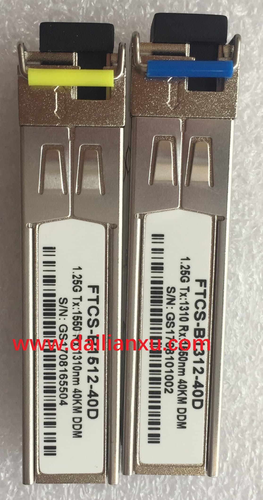 SFP Simplex Moudle 1_25G 1550_1310nm 40KM DDM LC moudle